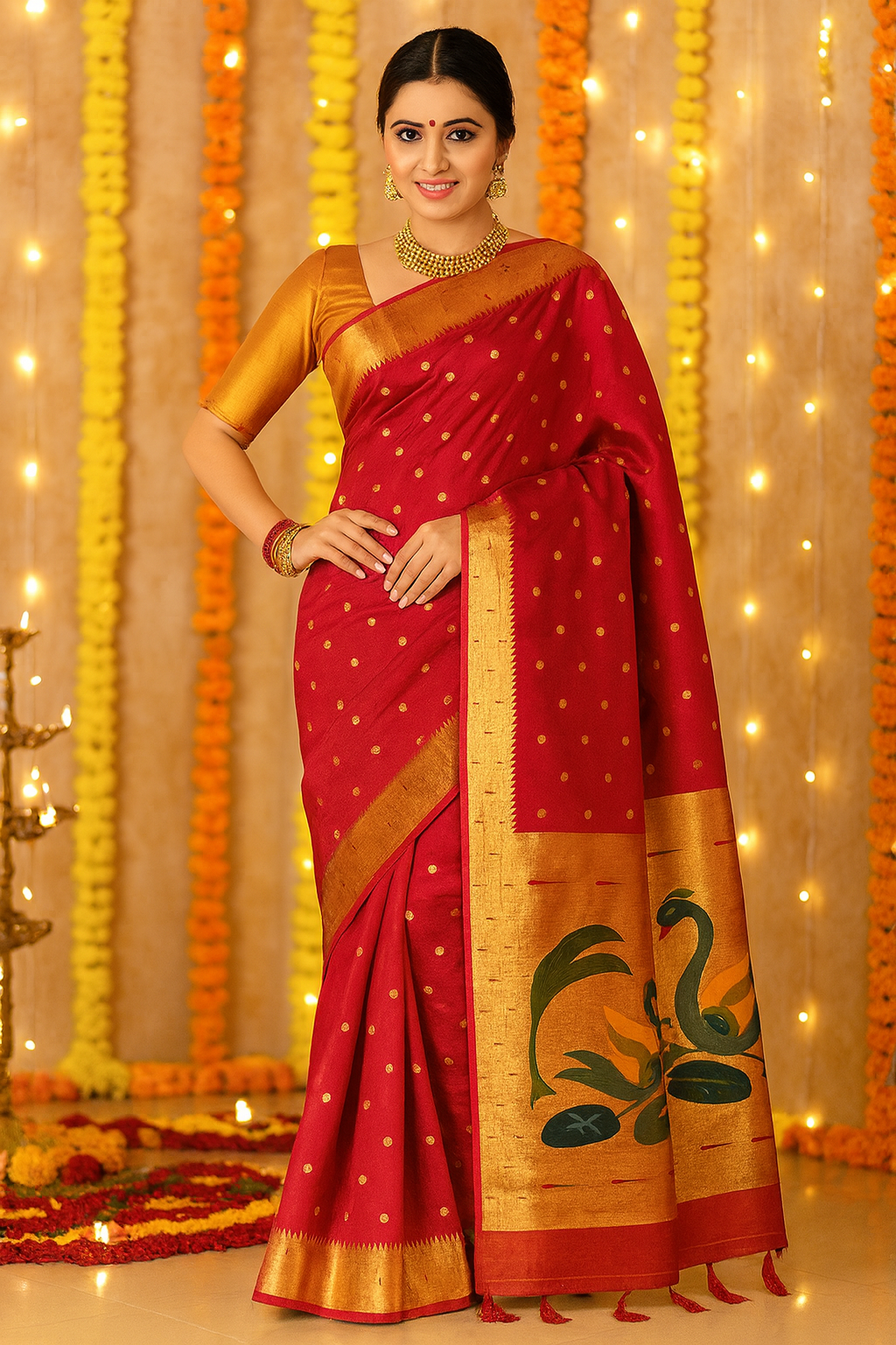 The Festive Paithani Saree
