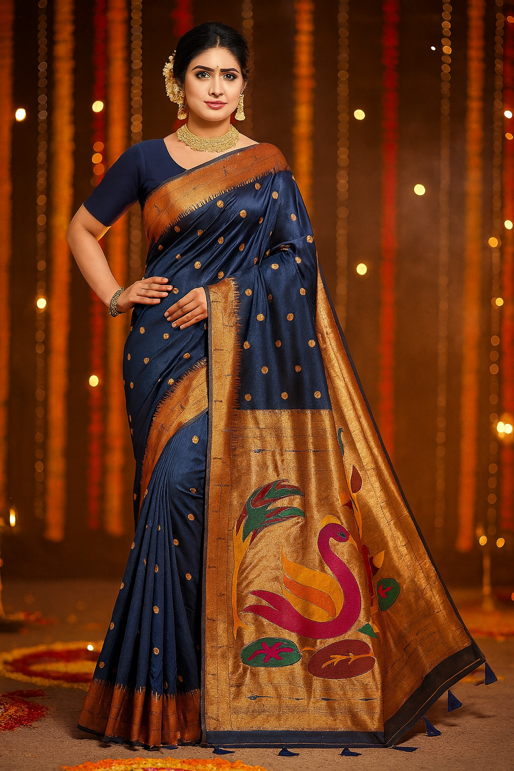 The Festive Paithani Saree