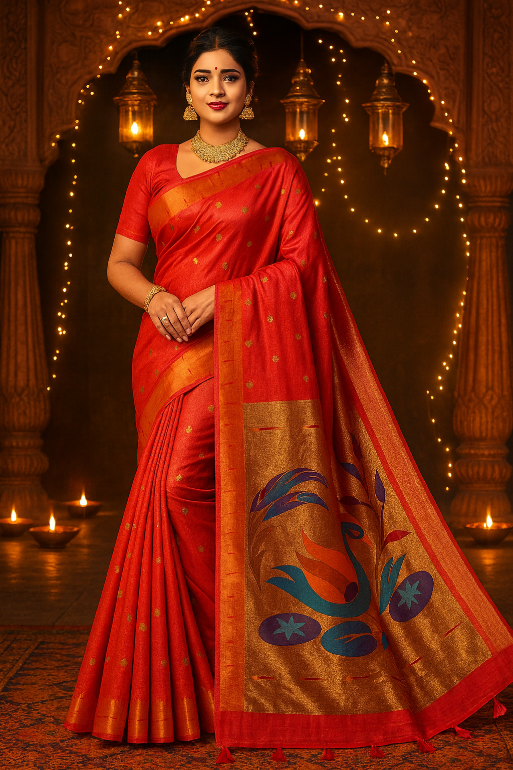 The Festive Paithani Saree