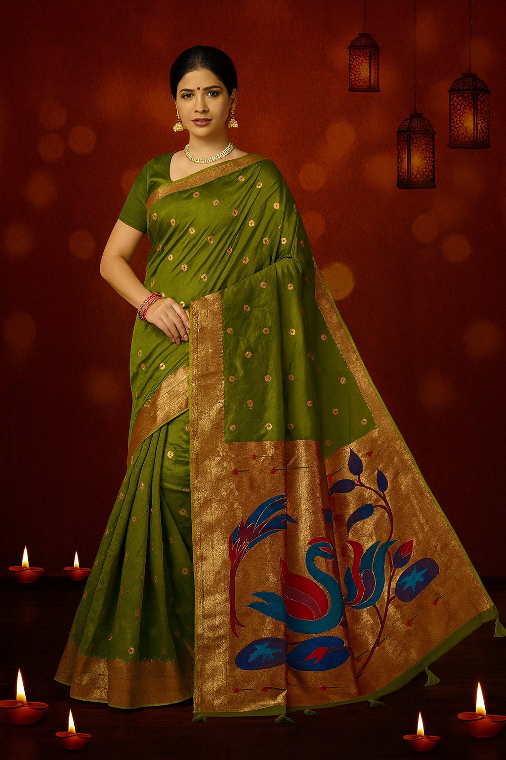 The Festive Paithani Saree
